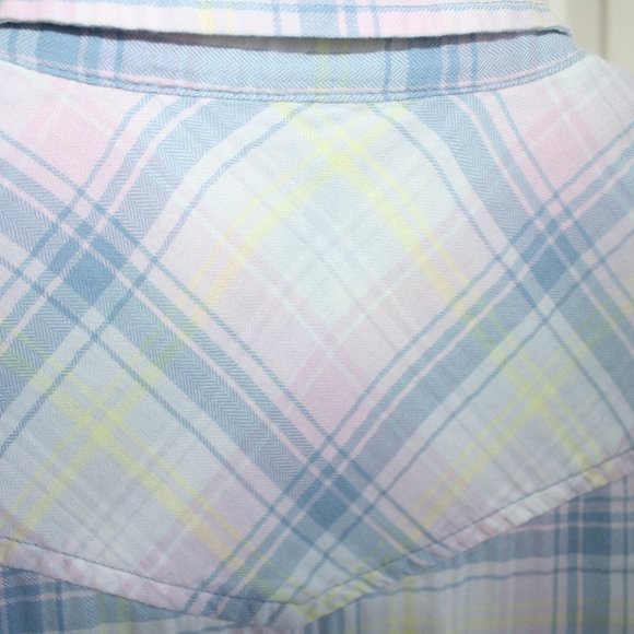 AEO | Vintage Boyfriend Flannel Shirt | Large - Picture 13 of 16